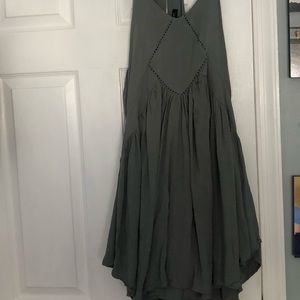 Olive summer dress